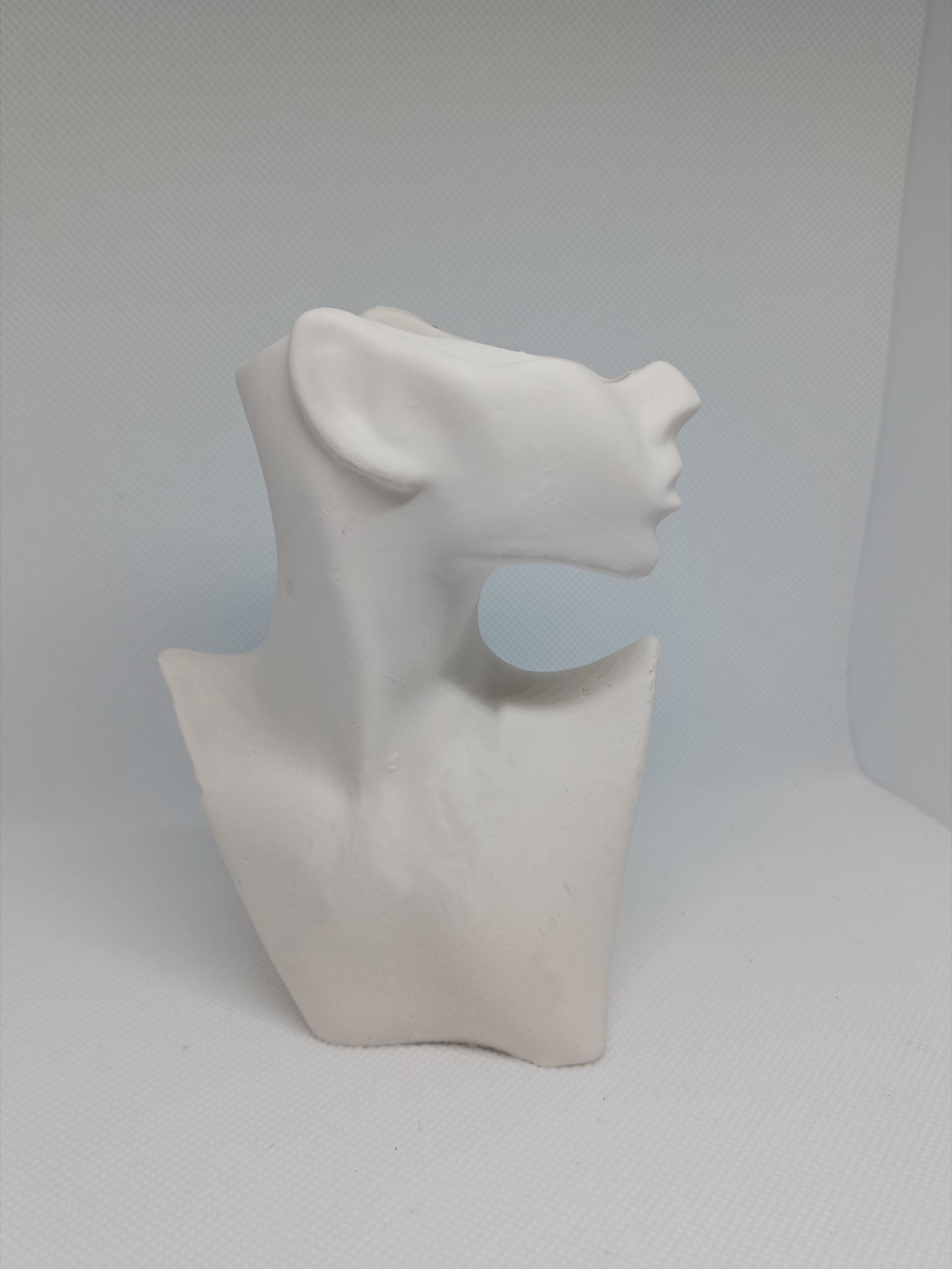 Vase Lady – Skulpturel kvindeformet vase til blomster |