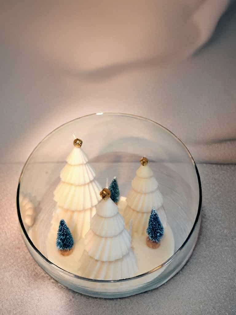 Håndlavede miljøvenlig stearinlys 